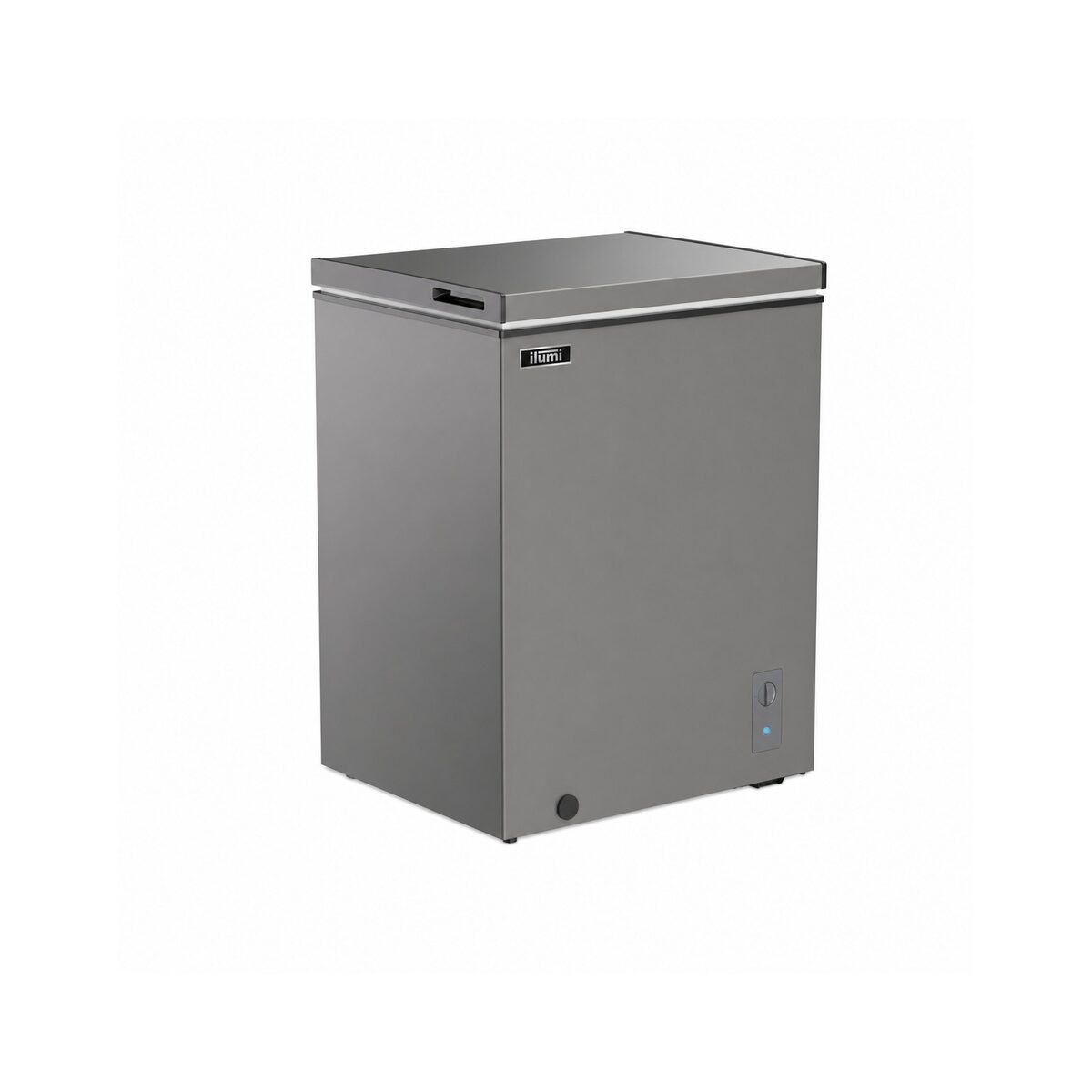 Congeladora horizontal Ilumi TFI-1100DG 110 L de acero inoxidable