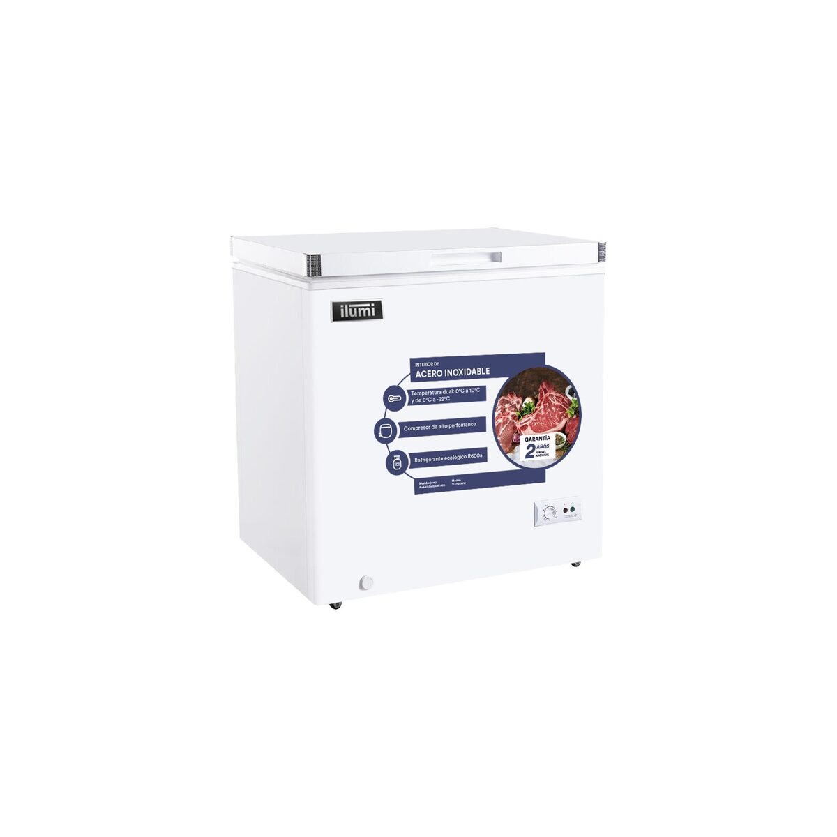 Congeladora horizontal Ilumi TFI-1100WH 110 litros