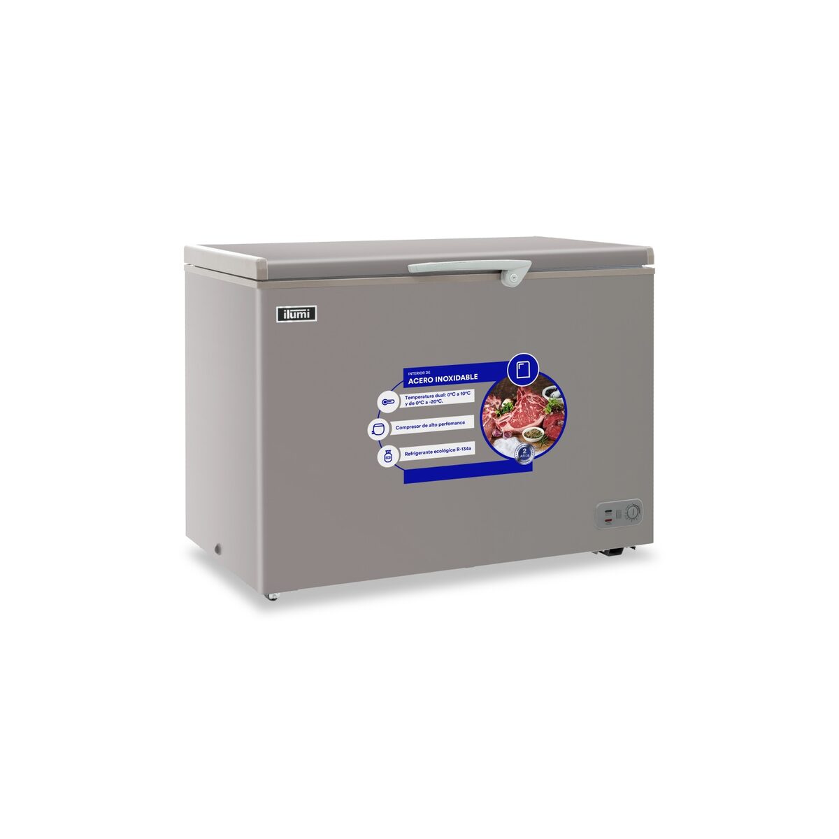 Vista adicional del equipo Ilumi TFI-3400DG