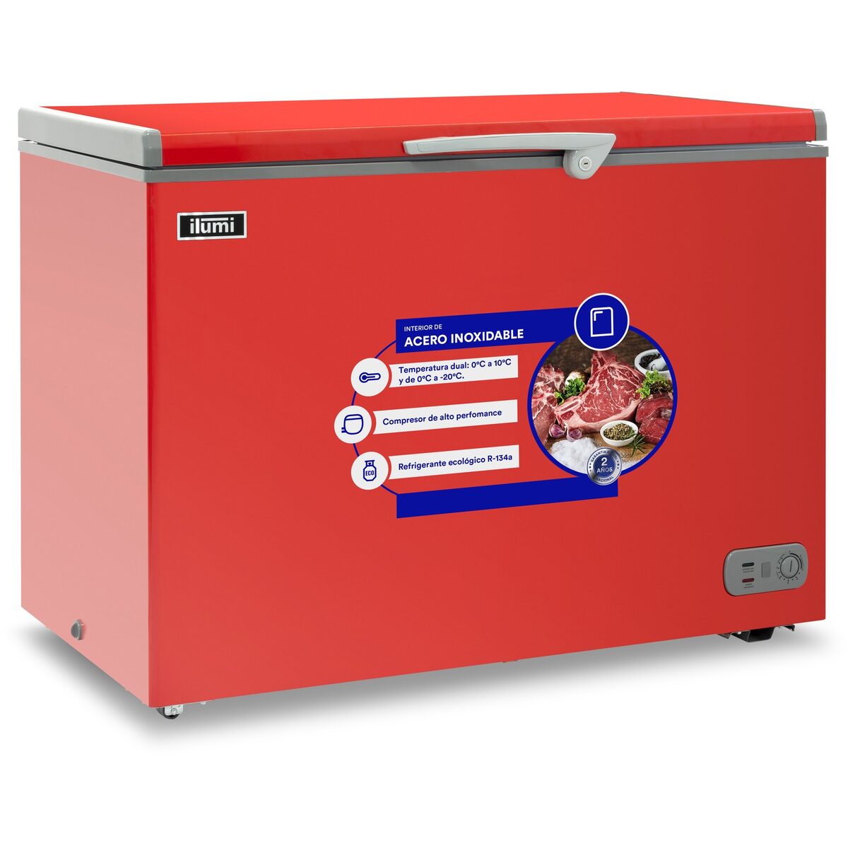Vista adicional del equipo Ilumi TFI-3400RE