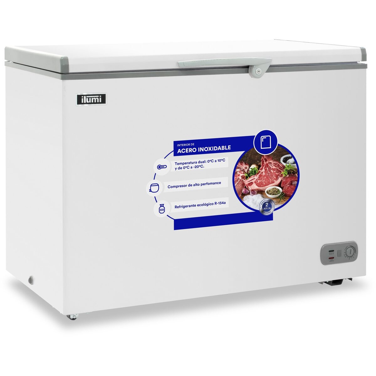 Vista adicional del equipo Ilumi TFI-3400WH