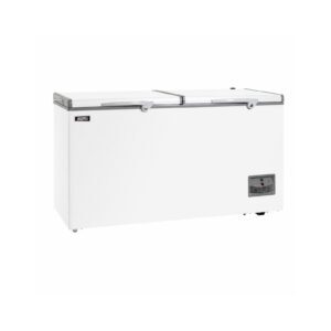 Congeladora horizontal Ilumi TFI-4402WH 440 L blanca de acero inoxidable