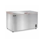 Congeladora horizontal Ilumi TFI-4500SS con fondo blanco