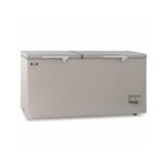 Congeladora horizontal Ilumi TFI-5502DG 550 L de acero inoxidable