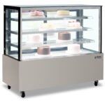 Vitrina refrigerada Ilumi VRFH-1500AI con fondo blanco