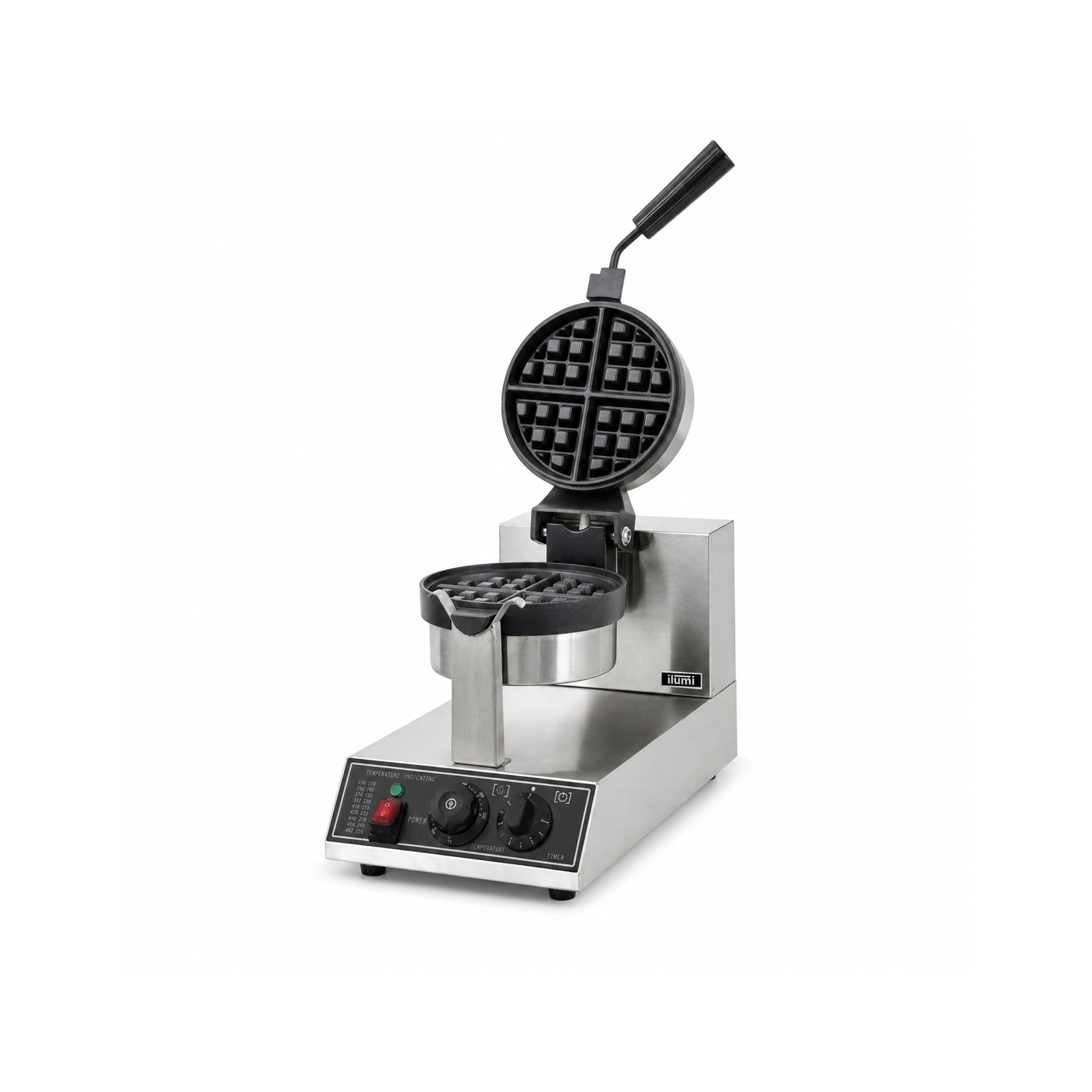 Wafflera Ilumi WR-01 con fondo blanco