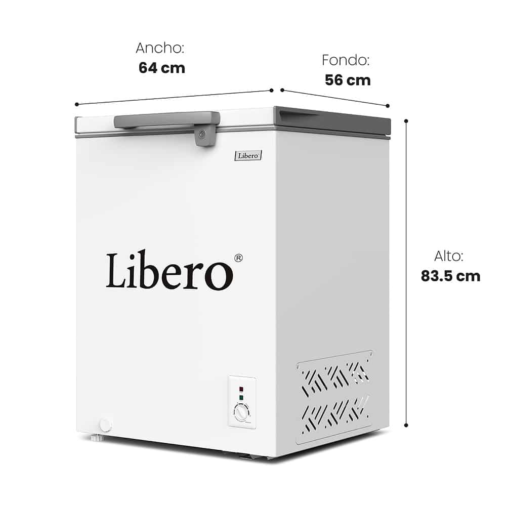 Detalle de uso del equipo Libero LFH-151V