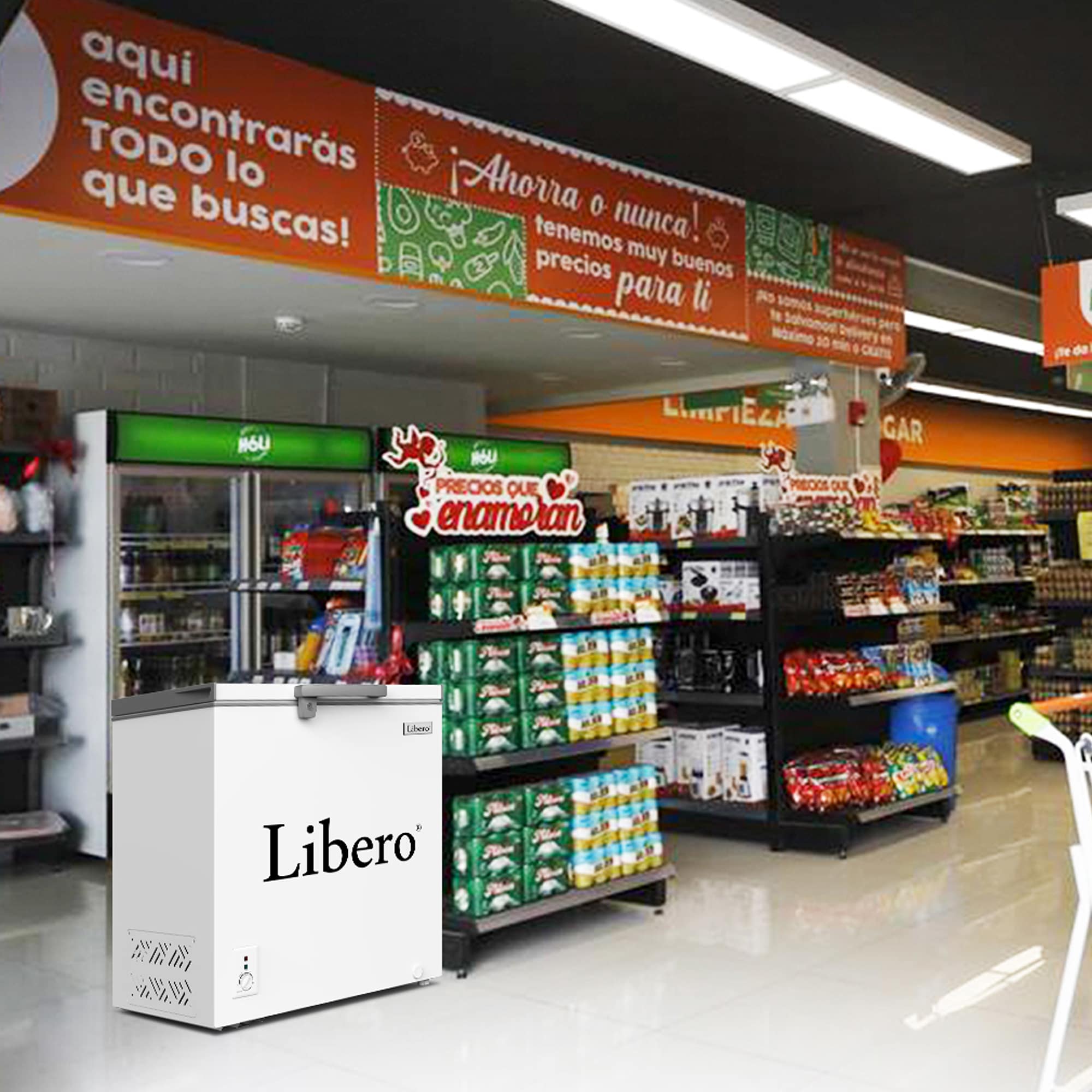 Detalle de uso del equipo Libero LFH-201V