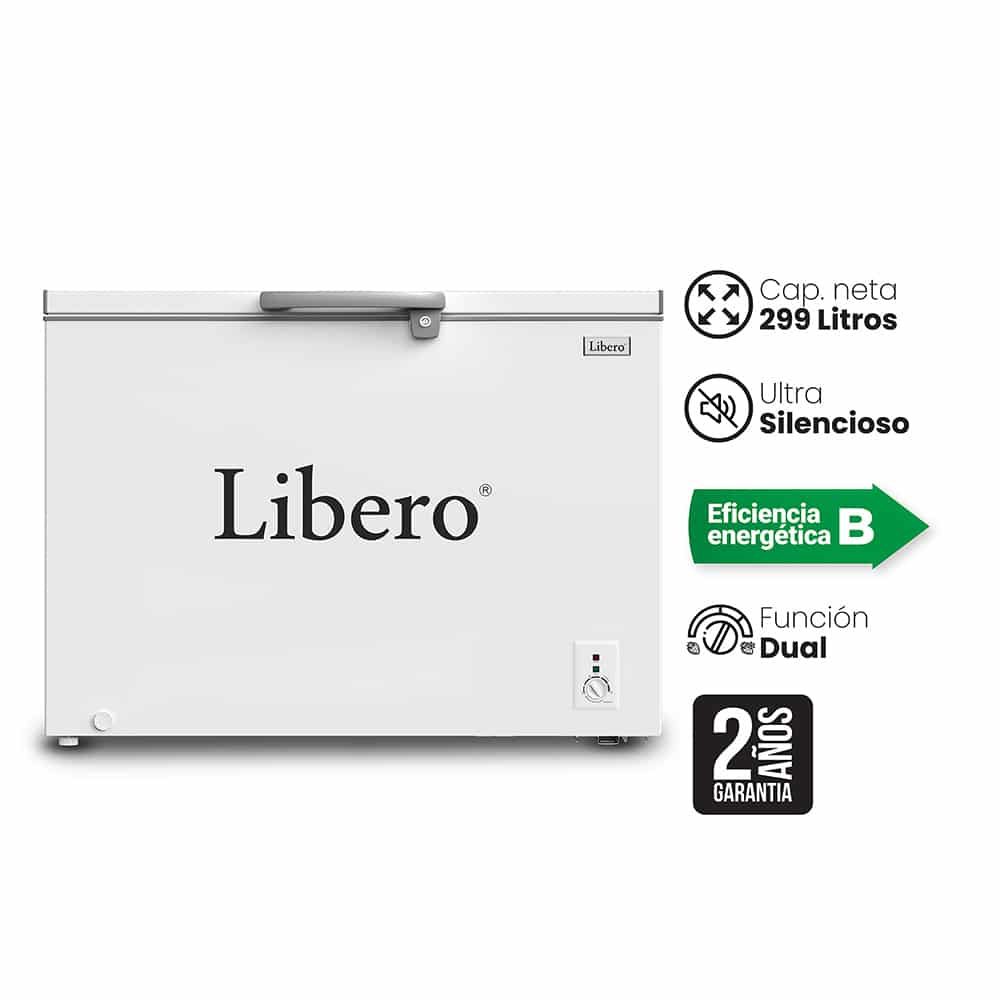 Medidas y funciones del modelo Libero LFH-301V