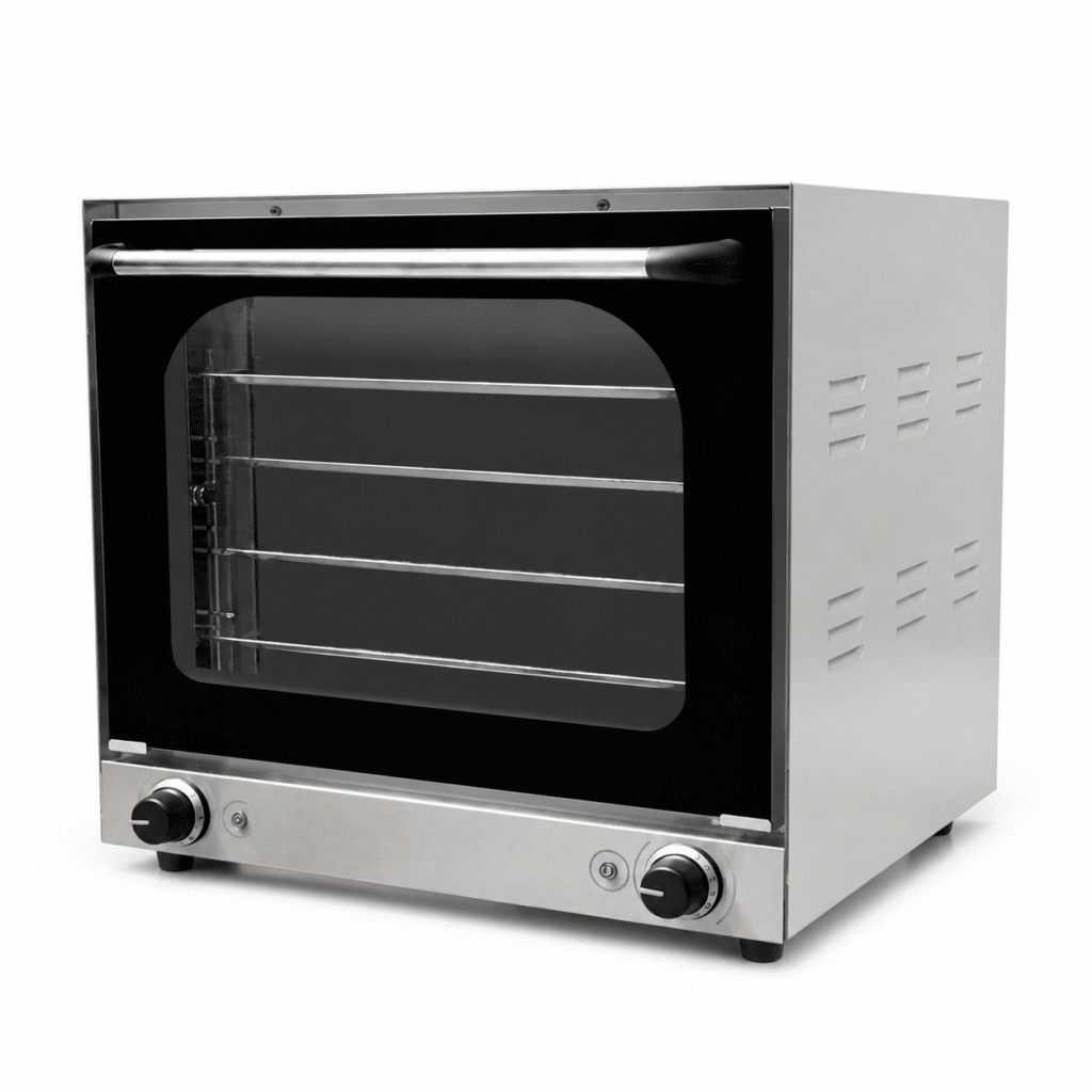 Horno Convector Eléctrico Dakota DKH-E4B en fondo blanco