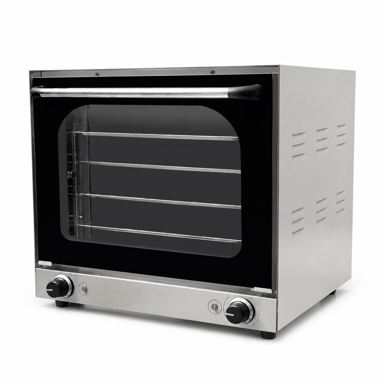 Horno Convector Eléctrico Dakota DKH-E4B en fondo blanco