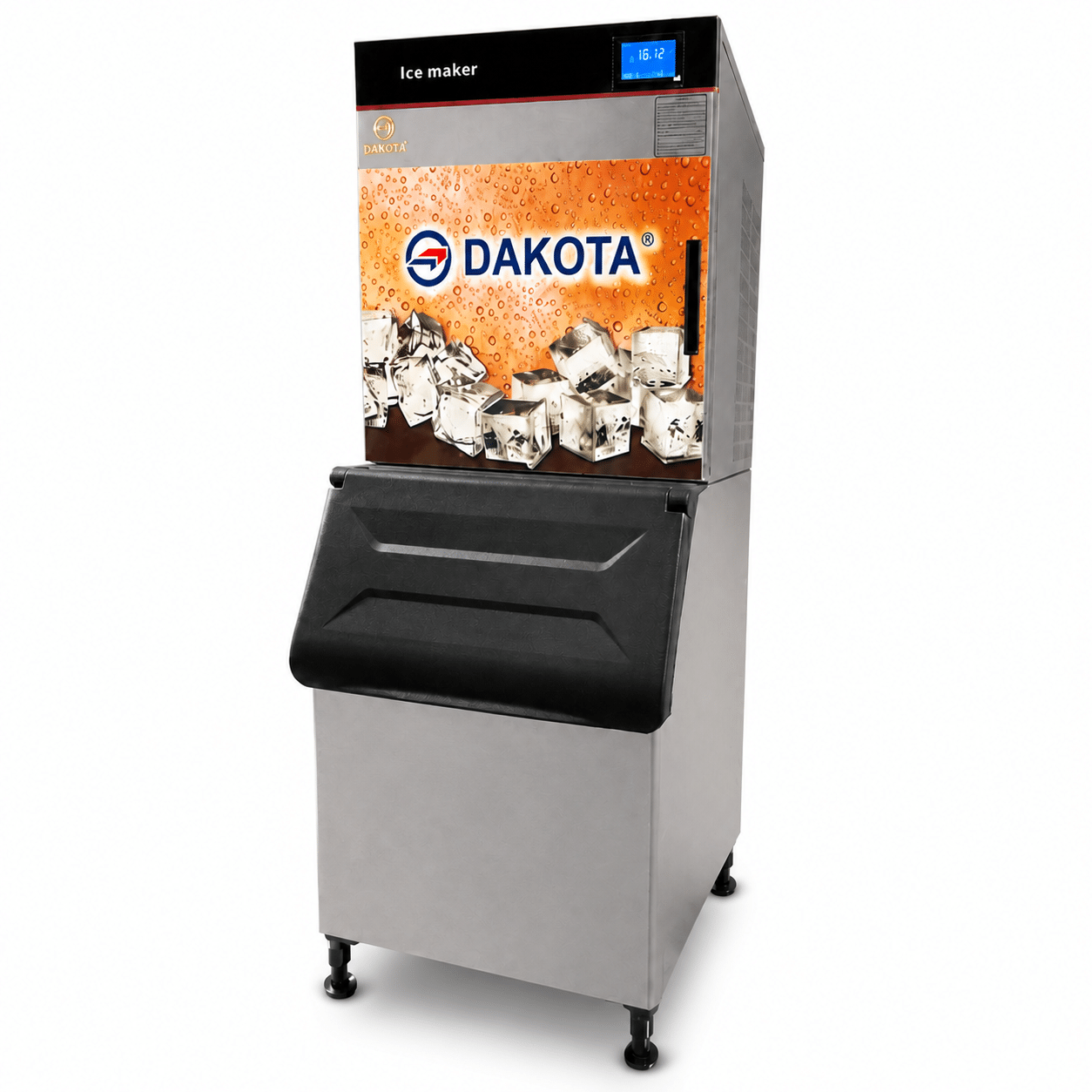 Máquina Productora de Hielo Dakota DKI-350 en fondo blanco