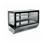 vitrina refrigerada Ilumi VRF-75CT de 120 L con vidrio recto