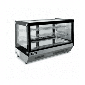vitrina refrigerada Ilumi VRF-75CT de 120 L con vidrio recto