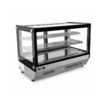 vitrina refrigerada Ilumi VRF-90CT de 160 L con vidrio recto